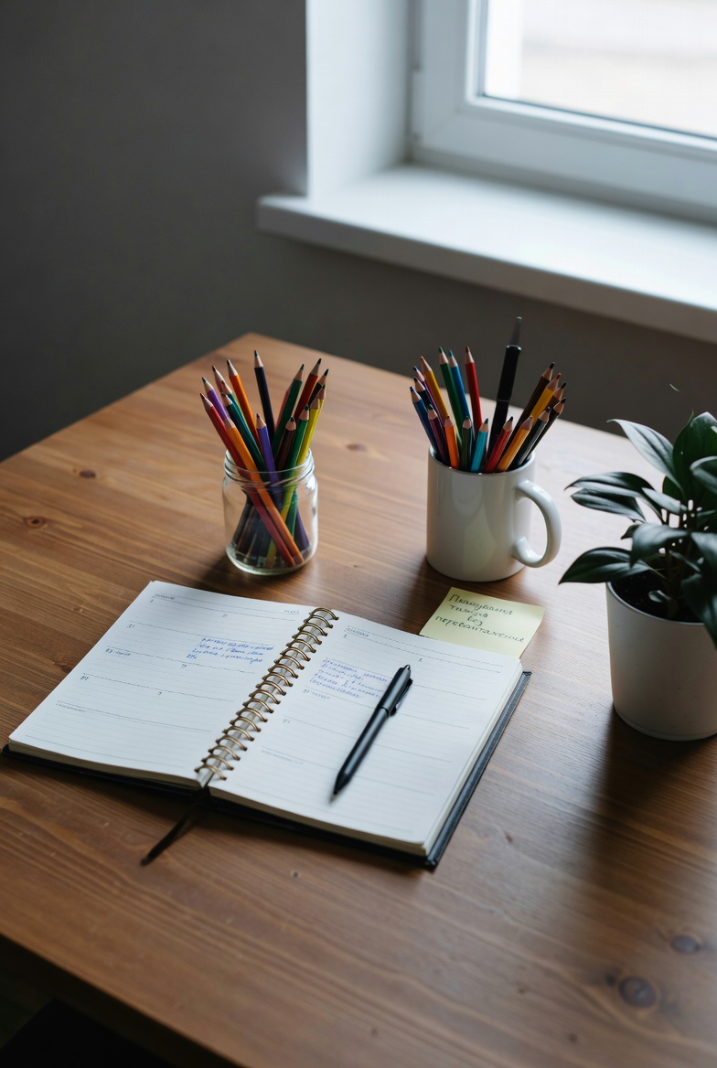 Menyusun Tujuh Hari dengan Cara yang Lebih Tenang dan Terarah